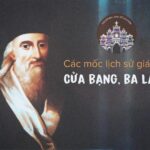 Các Mốc Lịch Sử giáo xứ Cửa Bạng, Ba Làng!!!